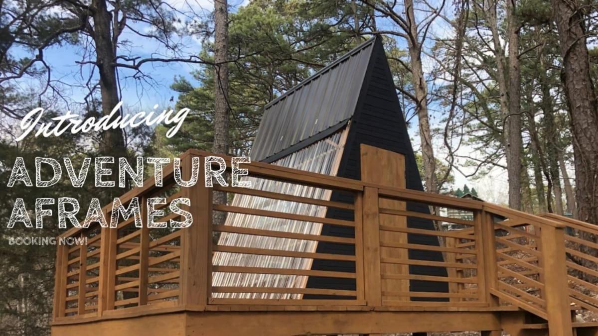 尤里卡斯普林斯Loblolly Pines Adventure Aframe #2别墅 外观 照片